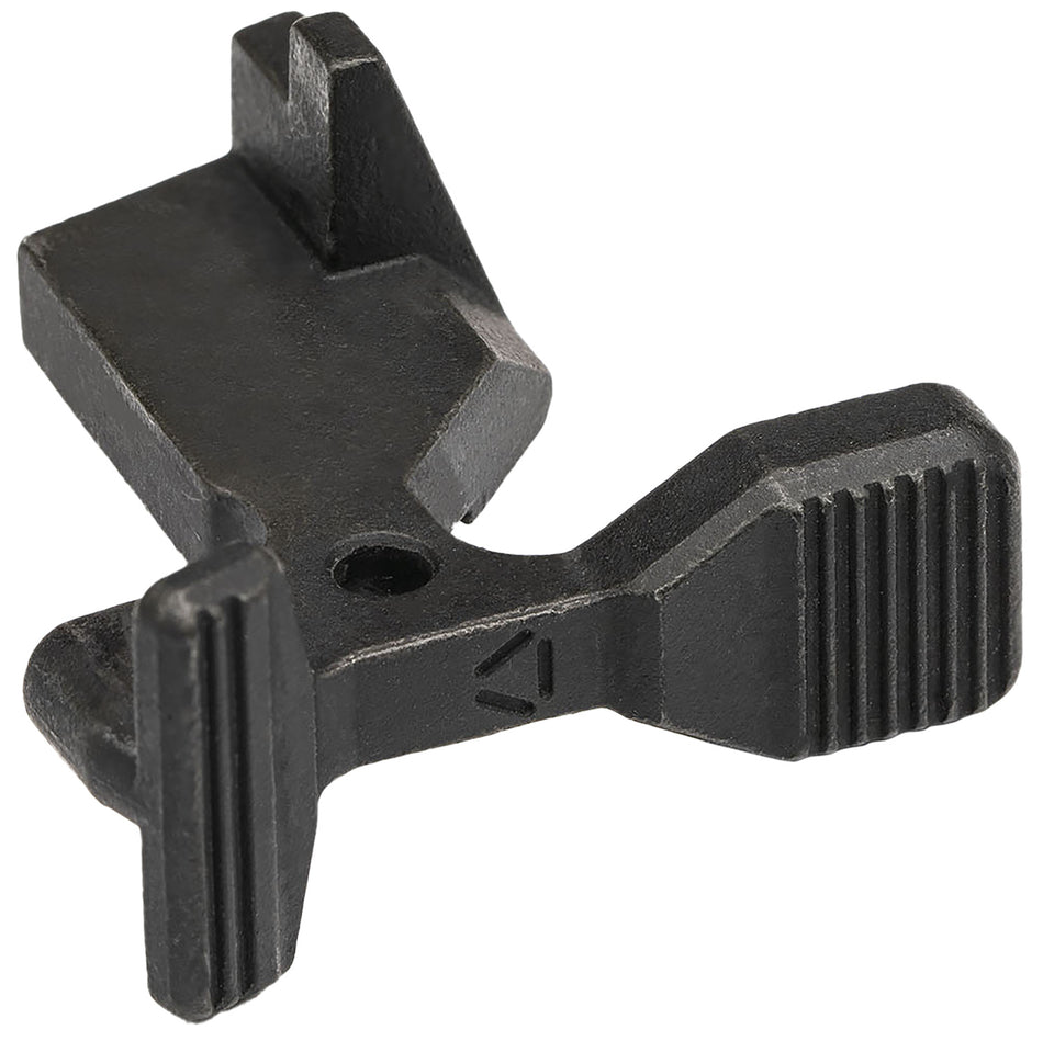 Strike Industries AR10EBC Enhanced Bolt Catch for AR-10 Matte Black Steel