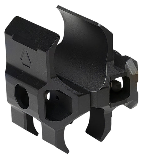 Strike Industries 12 Gauge Shotgun Barrel Clamp with Pic Rail and QD Sling Point, Black Anodized