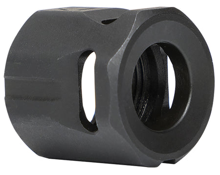 Strike Industries MCCIRCLE Pistol Micro Compensator 1/2"x28 Black Steel 9mm/357 SIG