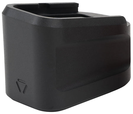Strike Industries Glock G19 Aluminum Extended Magazine Plate +5rd, Black 6061-T6
