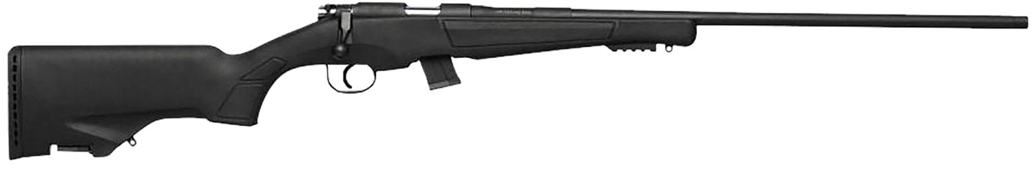 Escort HE22LR .22 LR Rifle, 25" Threaded Barrel, 10+1, Black Synthetic Stock