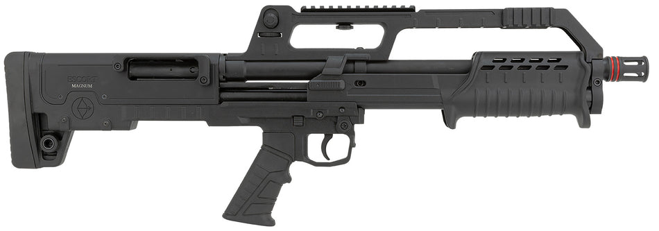 Escort HEBP20180001 BullTac PX 20 Gauge Pump Shotgun, 3" Chamber, 5+1 Capacity, 18" Black Stainless Barrel, Bullpup Synthetic Stock