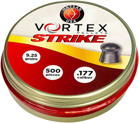 Hatsan USA HA90640 Vortex Strike 177 Cal Lead Domed Pellets 500/Pack