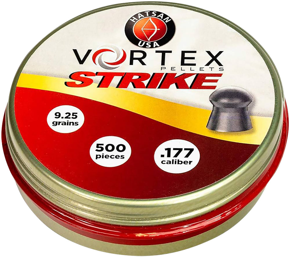 Hatsan USA HA90640 Vortex Strike 177 Cal Lead Domed Pellets 500/Pack