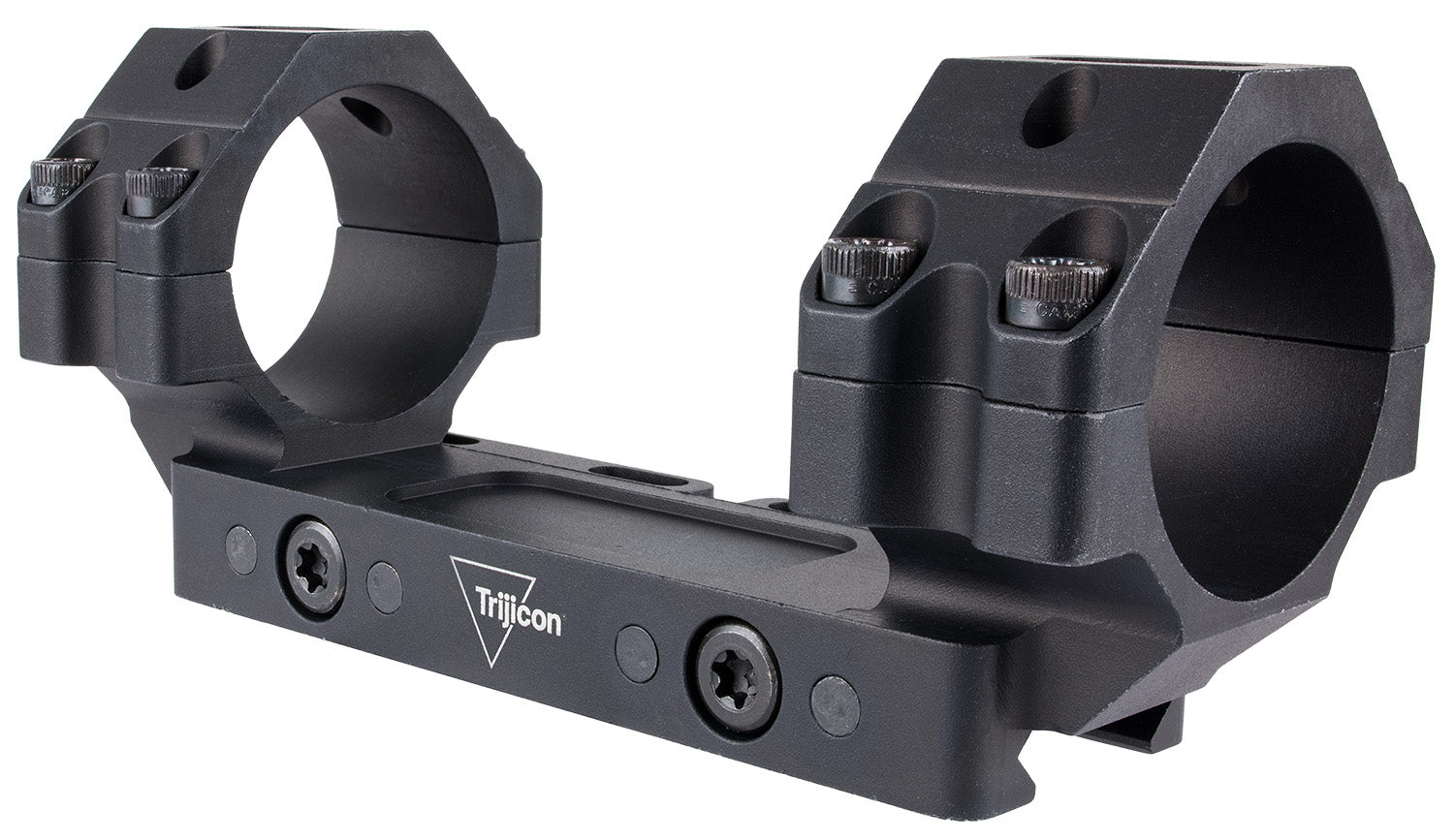 Trijicon AC22056 34mm Bolt Action Scope Ring and Mount Combo, Matte Black Aluminum, Picatinny