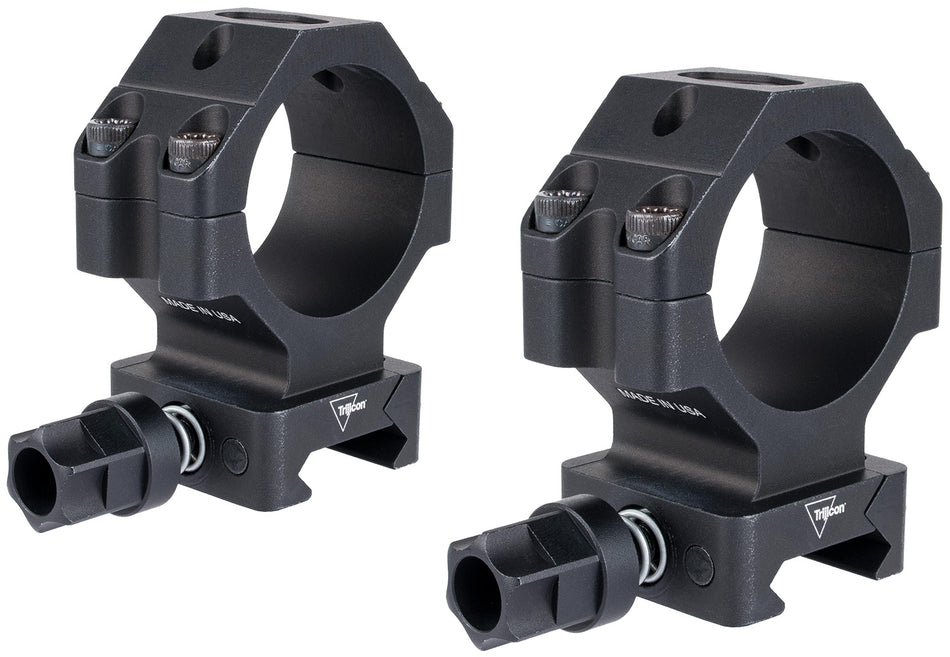 Trijicon AC22066 Scope Rings with Q-LOC Technology 30mm High Matte Black