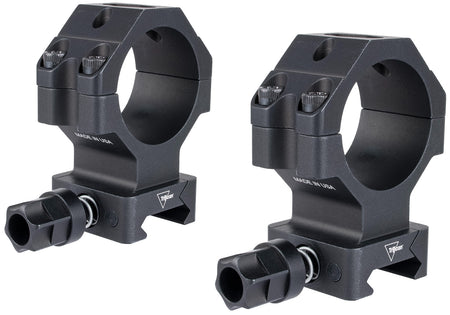 Trijicon AC22067 Scope Rings with Q-LOC Technology 30mm Extra High Matte Black