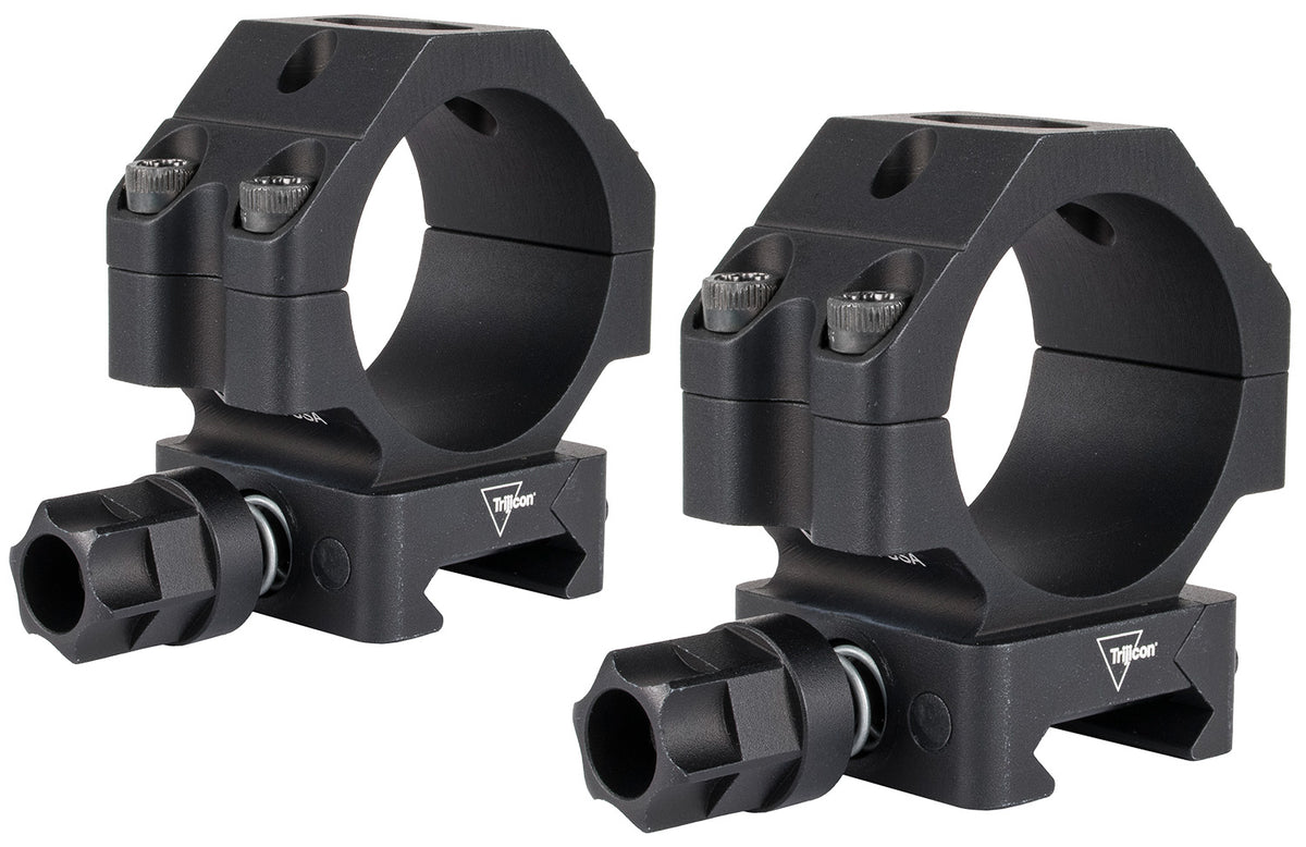 Trijicon AC22068 Scope Rings with Q-LOC Technology 34mm Low Matte Black