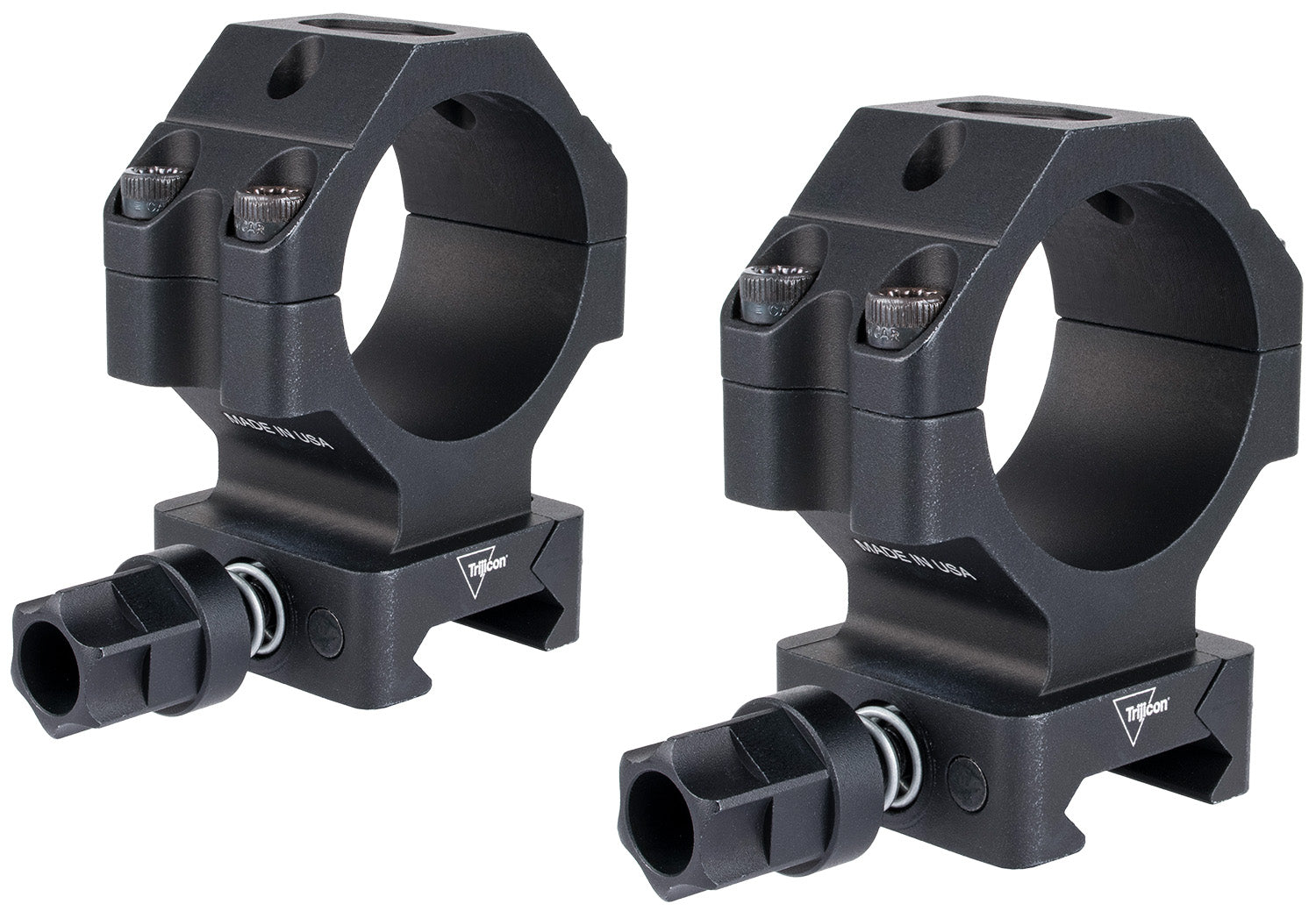 Trijicon AC22070 Scope Rings with Q-LOC Technology 34mm High Matte Black
