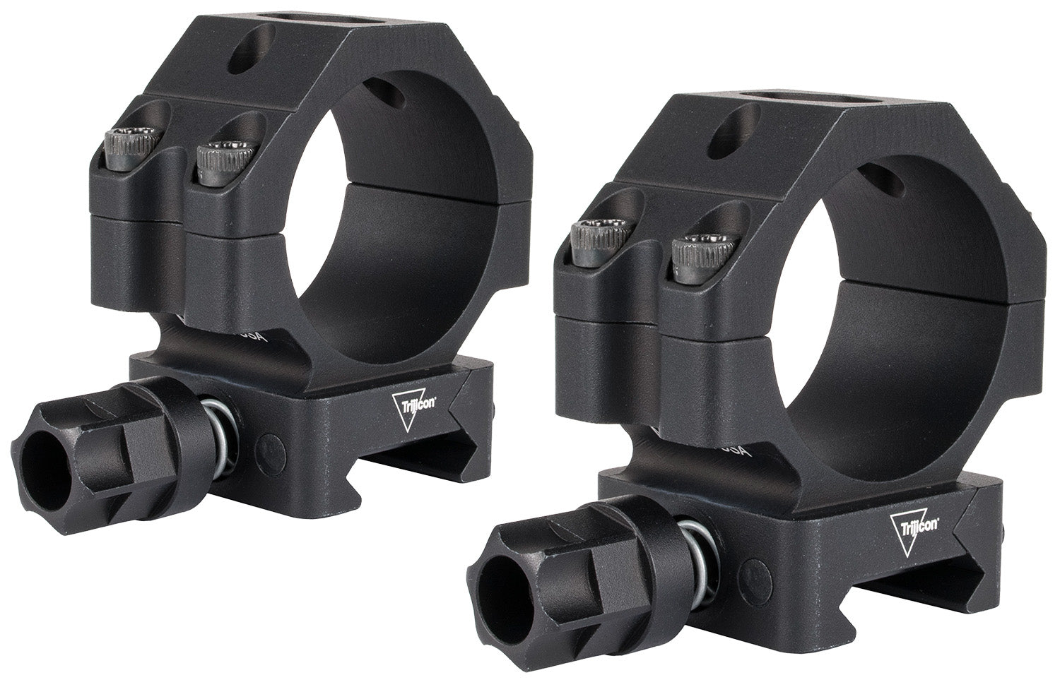Trijicon AC22072 Scope Rings with Q-LOC Technology 35mm Low Matte Black