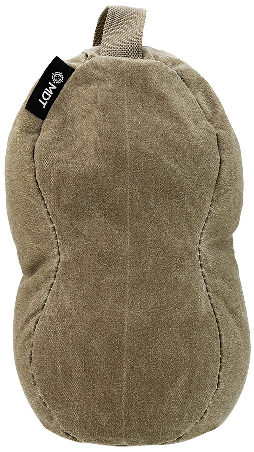 MDT Peanut Prefilled Shooting Bag, Waxed Army Duck Canvas, Glass Bead Fill, 8-9 lbs