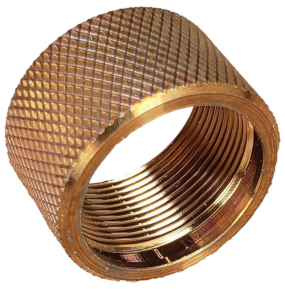Otter Creek Arms OCL304 Knurled Thread Protector Raw Heat Treat for OPS 12