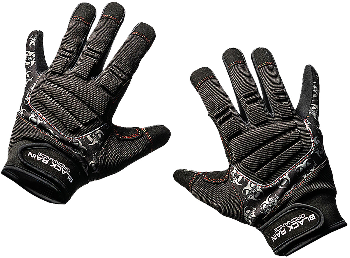 Black Rain Ordnance TACTGLOVEBLK/GRYS Tactical Gloves Small Black Gray