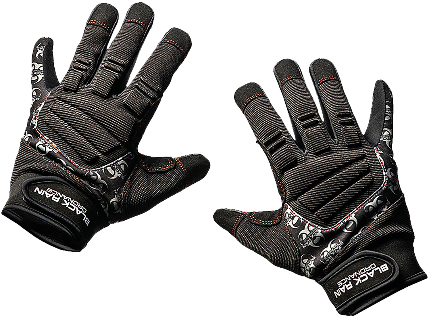 Black Rain Ordnance TACTGLOVEBLK/GRYS Tactical Gloves Small Black Gray