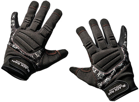 Black Rain Ordnance Performance Tactical Gloves Black/Gray Medium Velcro