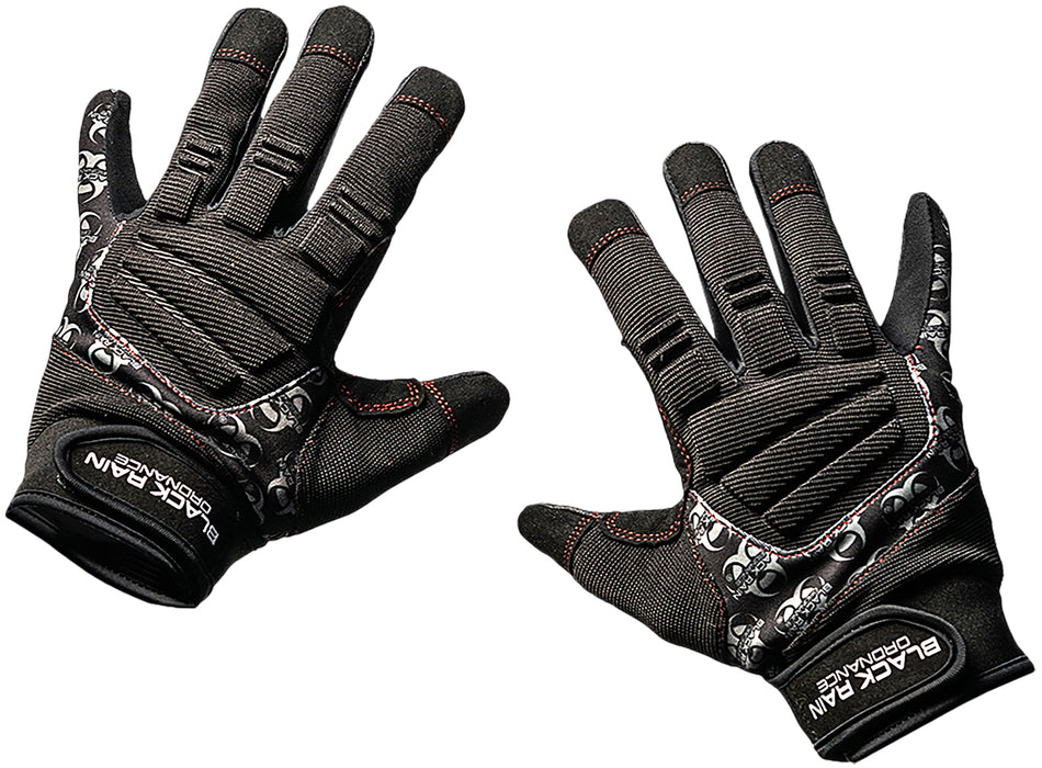 Black Rain Ordnance Performance Tactical Gloves Black/Gray XL Velcro