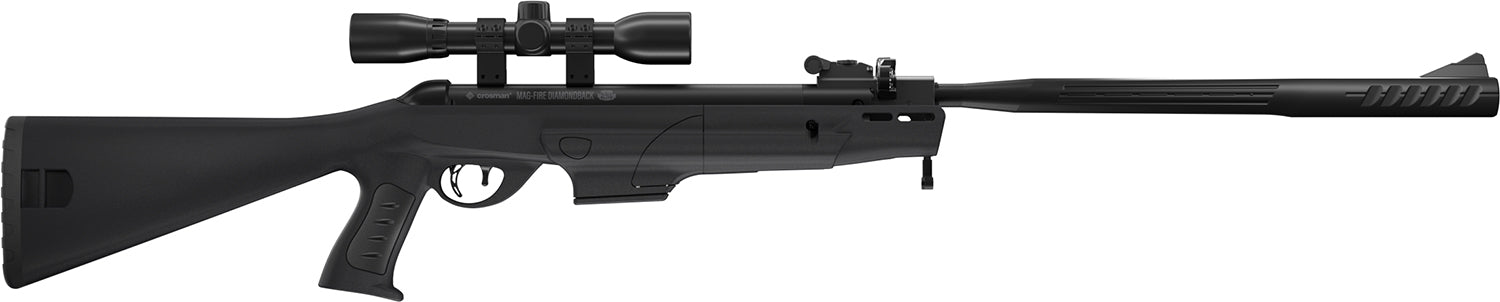 Crosman Mag-Fire Diamondback .22 Caliber Break Barrel Air Rifle Multi-Shot w/4x32mm Scope