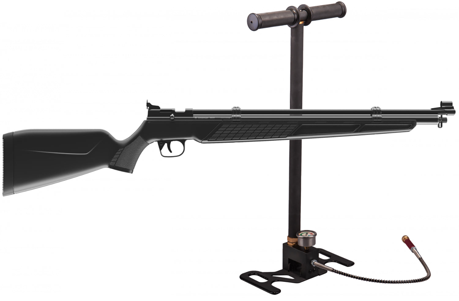 Crosman C3622SKT PCP Powered .22 Caliber Bolt-Action Air Rifle Kit Includes Hand Pump