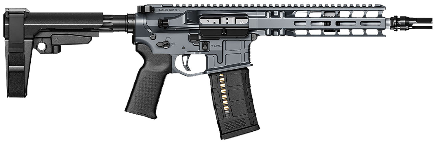 Radian Weapons R0053 Model 1 AR-Pistol, .300 Blackout, 9in Barrel, Red/Gray Finish