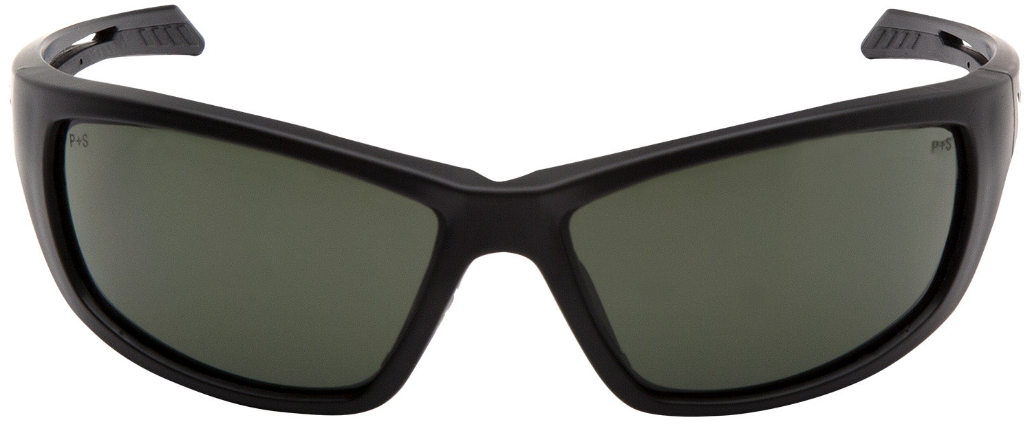 Pyramex VGSB1322T Howitzer Anti-Fog Safety Glasses Black Frame Forest Gray Lens