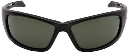Pyramex VGSB1322T Howitzer Anti-Fog Safety Glasses Black Frame Forest Gray Lens