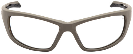 Pyramex VGST1310T Howitzer Anti-Fog Safety Glasses Tan Frame Clear Lens