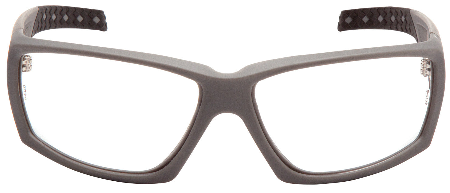 Pyramex VGSUG710T OverWatch Anti-Fog Safety Glasses Urban Gray Frame Clear Lens