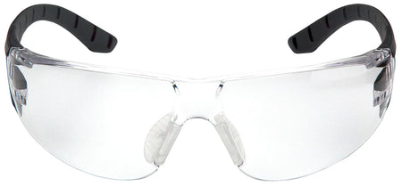 Pyramex PYSBG9610ST Endeavor Anti-Fog Safety Glasses Black-Gray Frame Clear Lens
