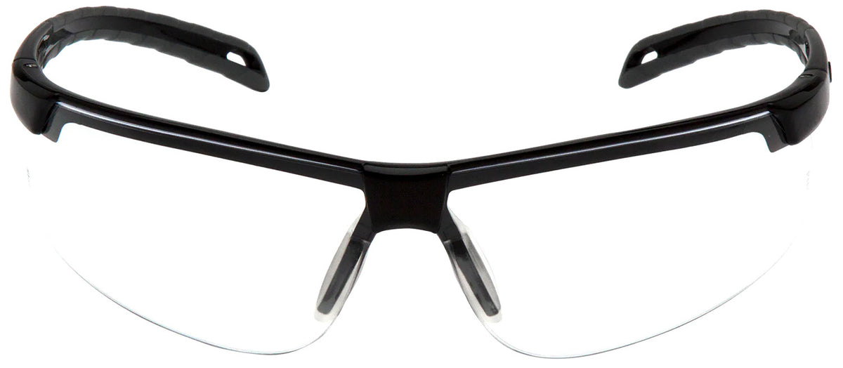 Pyramex PYSB8610DT Everlite Anti-Fog Safety Glasses Black Frame Clear Lens