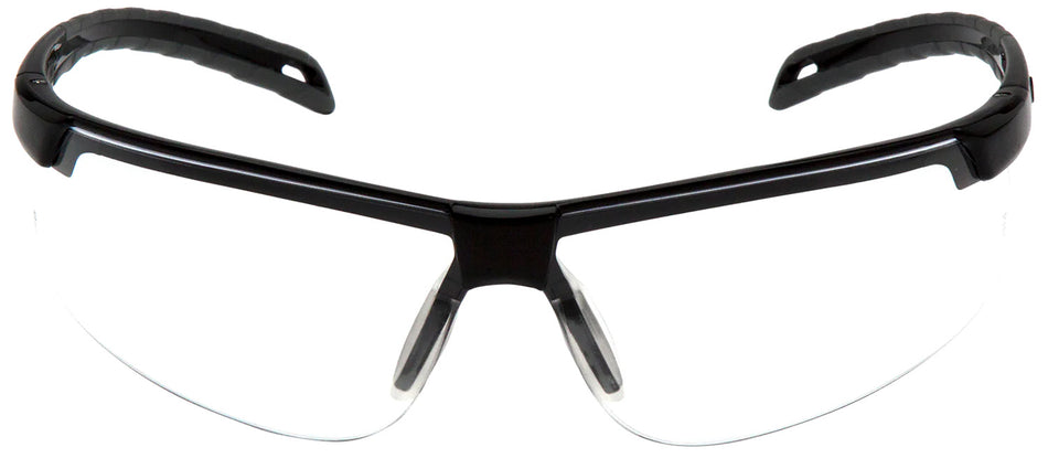 Pyramex PYSB8610DT Everlite Anti-Fog Safety Glasses Black Frame Clear Lens