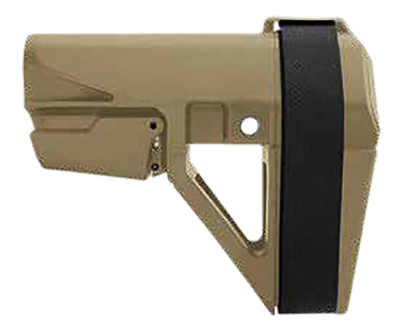 SB Tactical SBA5 Flat Dark Earth 5-Position Adjustable Pistol Brace 10.25" for AR-Platform