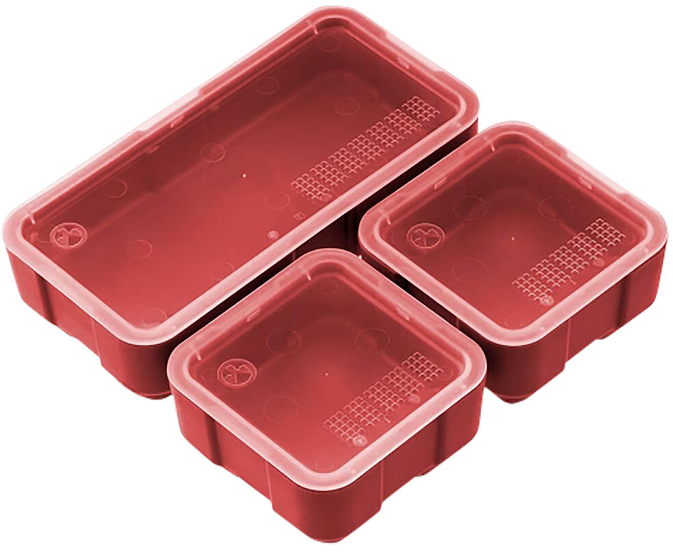 Magpul DAKA Storage Bin Red Polymer Hard Case Organizer Bin