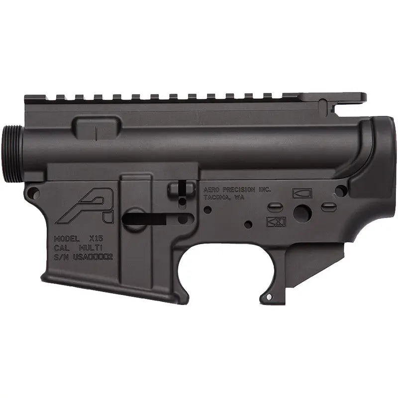 Aero Precision AR15 Stripped Receiver Set - Multi Caliber Black