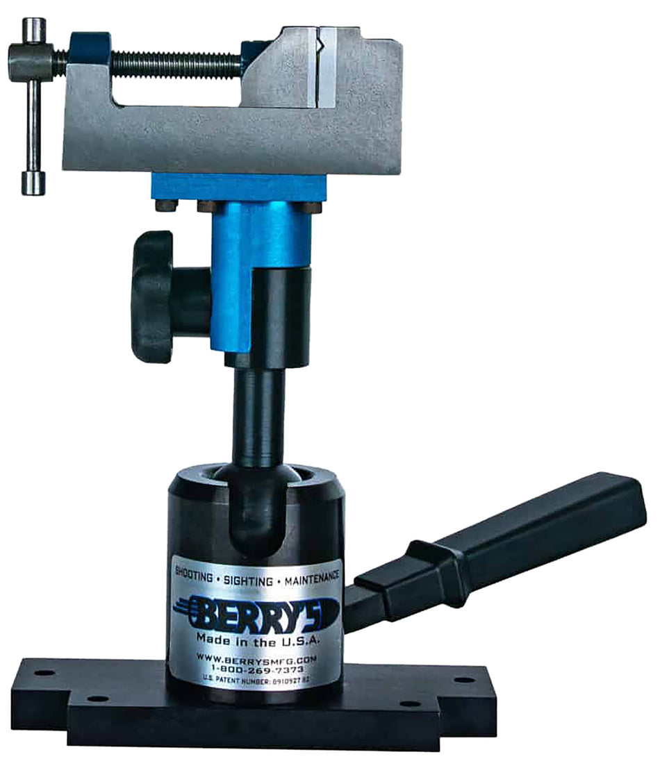 Berry's 11817 Complete Machine Vise System Black and Blue