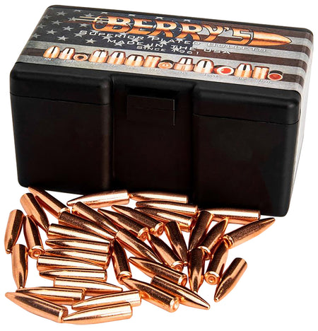Berry's 02186 .300 BLK 200gr Spire Point Plated Rifle Component Bullets Bulk Box of 500