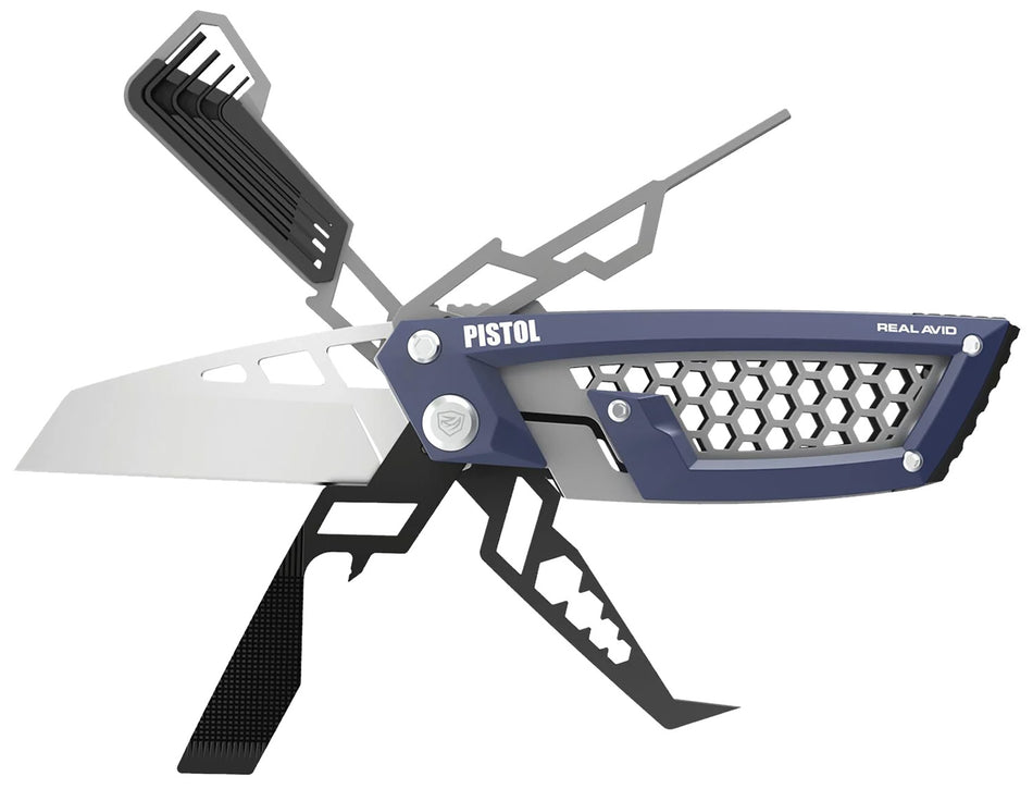 Real Avid AVGTEP Gun Tool Edge Pistol Stainless Steel Wharncliffe 2.60" Tactical Multi-Tool