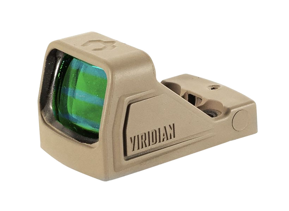 Viridian RFX11 FDE 1x16x22mm 3 MOA Green Dot Micro Reflex Sight