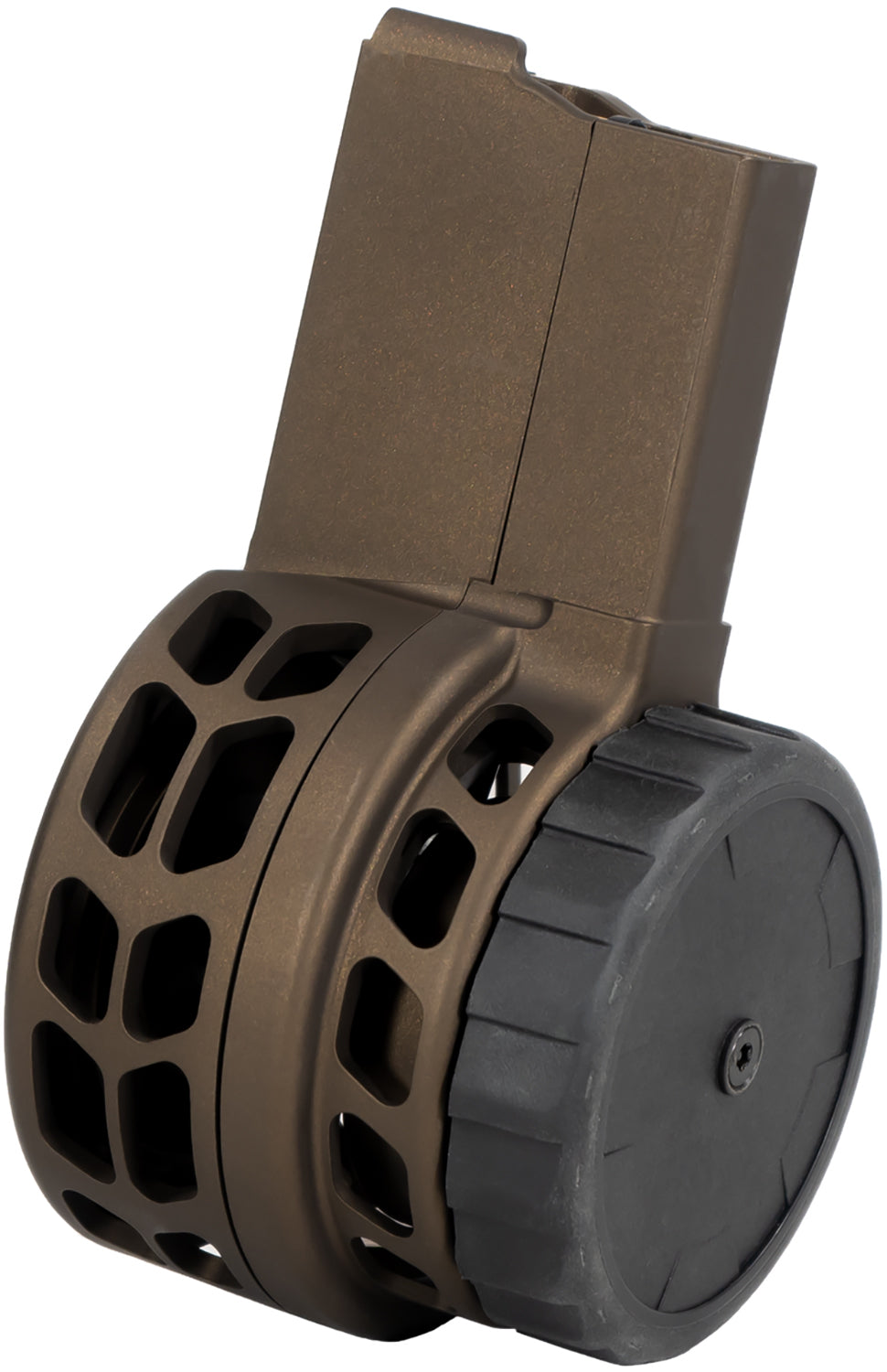 Warrior Systems W15MBSK1 AR-15 Aluminum Skeletonized Magazine 50 Round 5.56x45mm Midnight Bronze