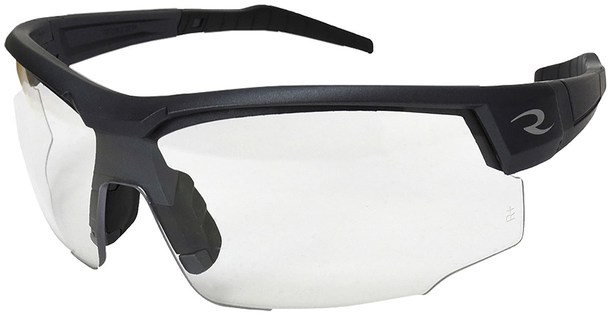 Radians CSB1041CS Ballistic Protective Eyewear Clear Lens Black Frame