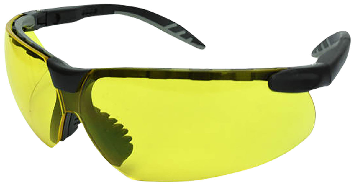 Radians CSB10541CS Ballistic Protective Eyewear Amber Lens Black Frame