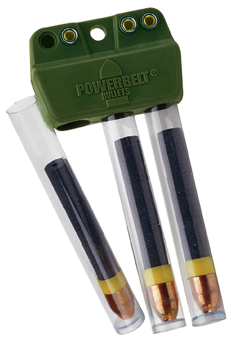 PowerBelt AC1501 50 Cal SpeedClip Muzzleloader Loader Green Plastic Holds 3