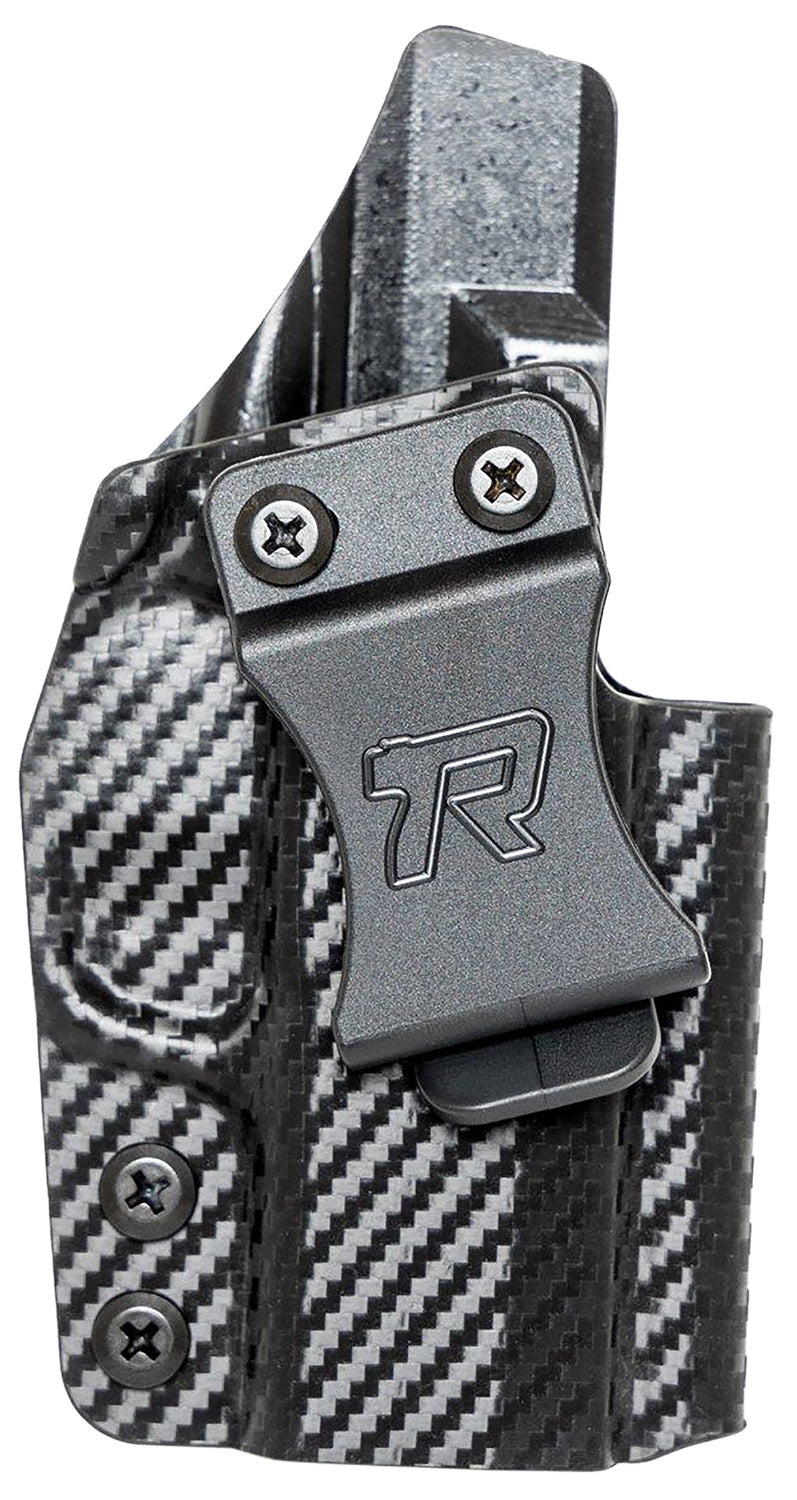Rounded Gear Springfield Hellcat Pro IWB Kydex Holster Black Belt Clip Right Hand