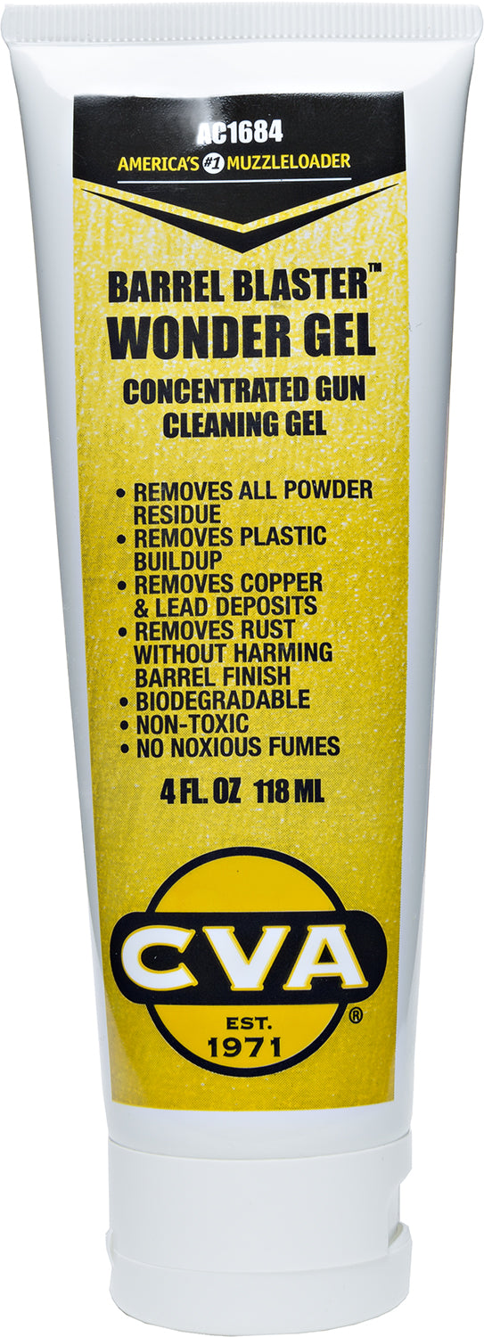CVA AC1684 Barrel Blaster 4 oz Wonder Gel Against Lead Copper and Plastic Fouling