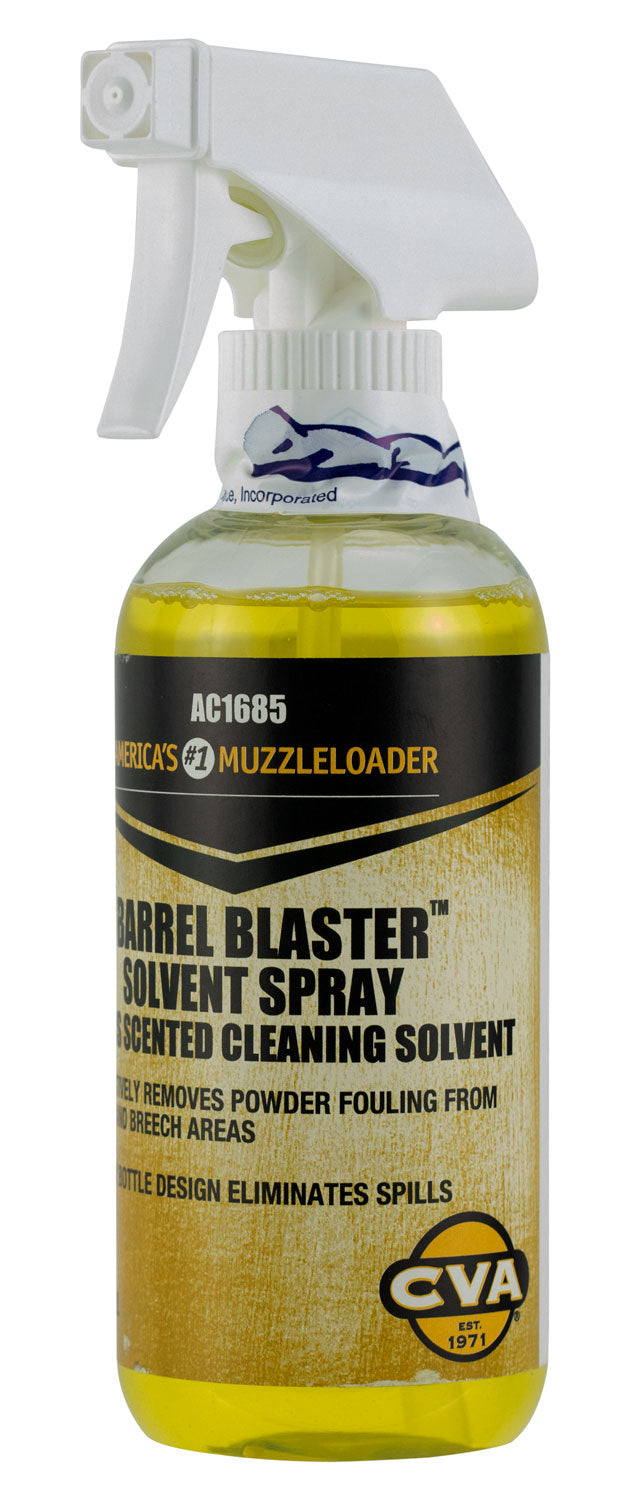 CVA AC1685 12 oz Barrel Blaster Trigger Spray Solvent Against Black Powder Fouling