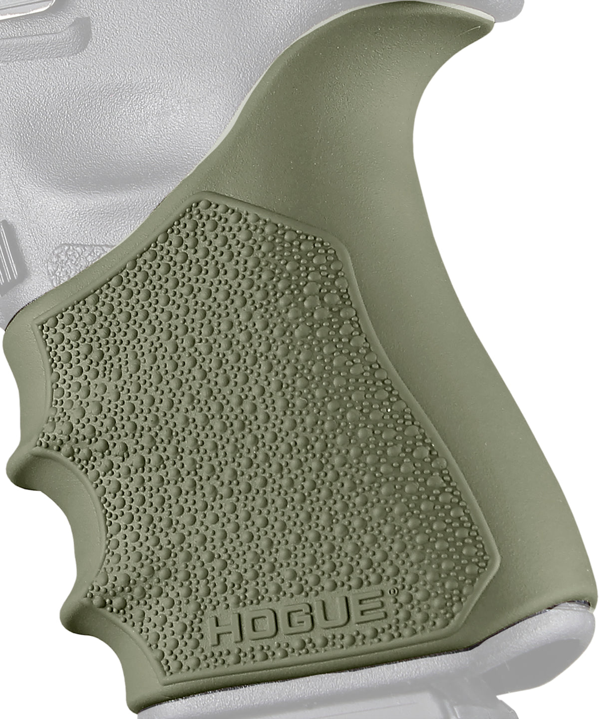 Hogue 17041 Beavertail HandAll OD Green Rubber Grip Sleeve