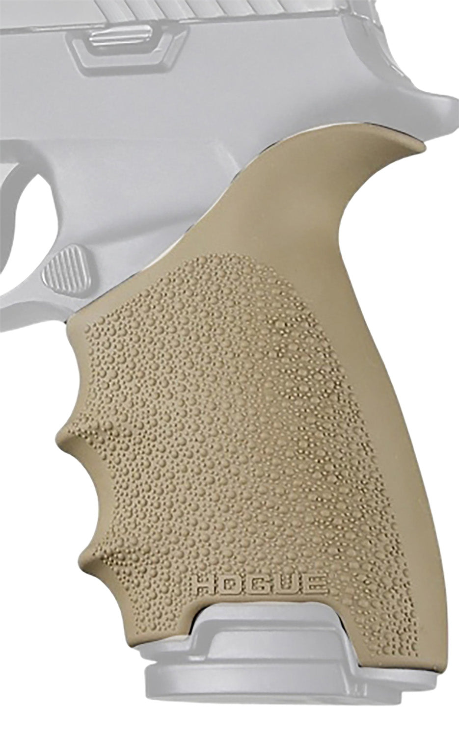 Hogue 17603 Beavertail HandAll FDE Grip Sleeve for Sig P320 Full Size