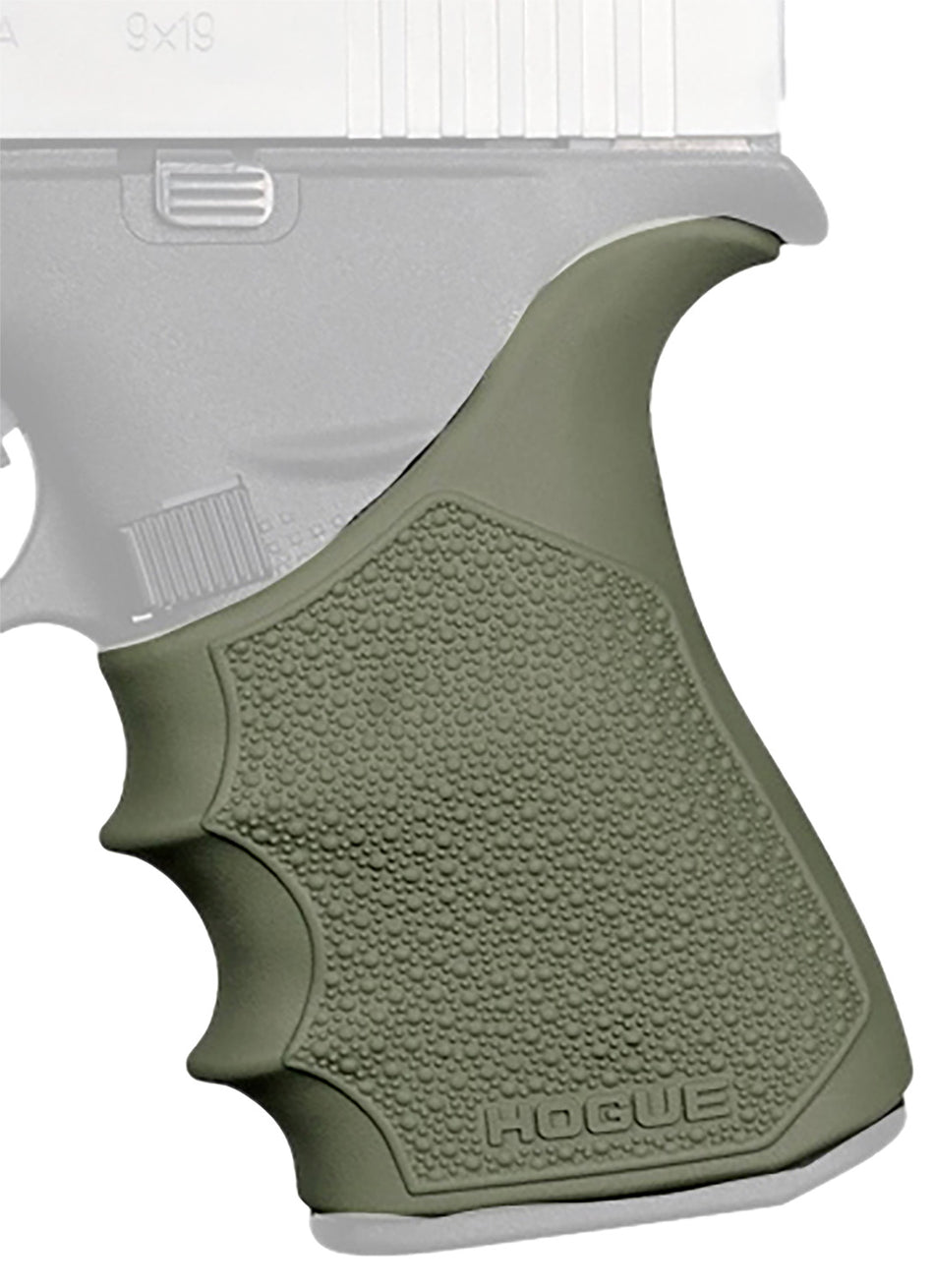 Hogue 18211 Beavertail HandAll OD Green Thermoplastic Grip Sleeve