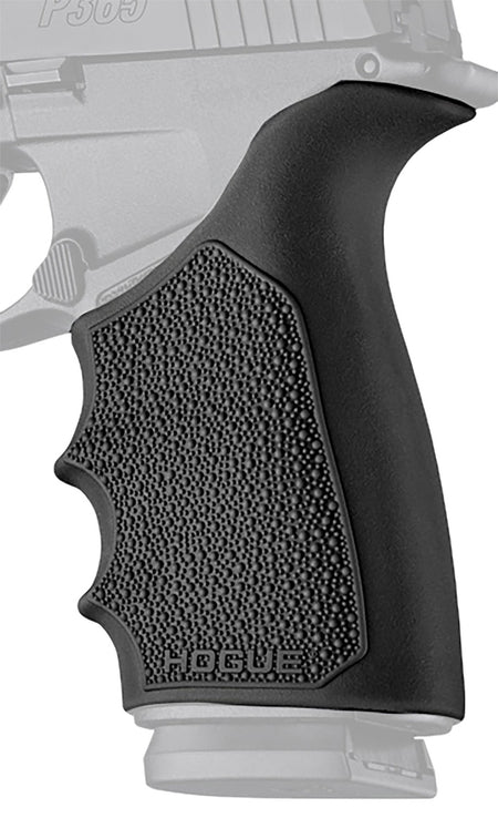 Hogue 18520 HandAll Beavertail Black Rubber Grip Sleeve with Finger Grooves and Palm Swells