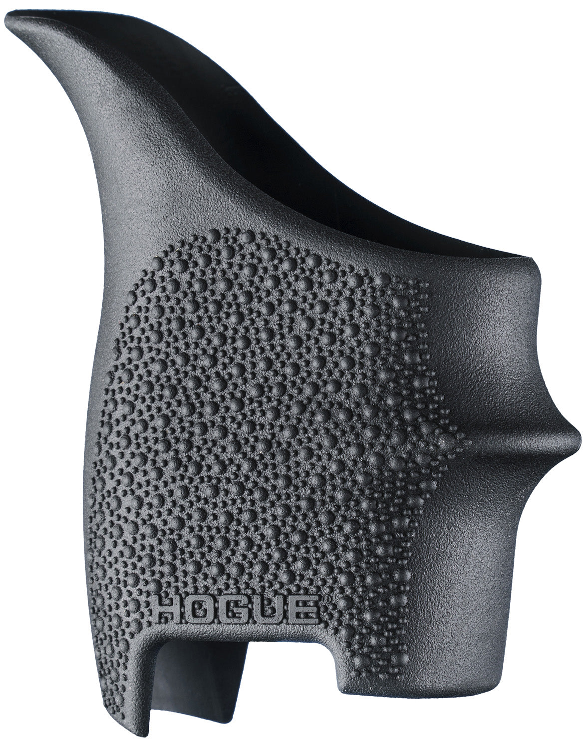Hogue 18700 Black Rubber HandAll Beavertail Grip Sleeve with Finger Grooves, Fits Ruger LCP Max