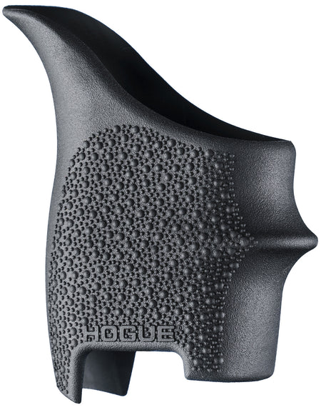 Hogue 18700 Black Rubber HandAll Beavertail Grip Sleeve with Finger Grooves, Fits Ruger LCP Max
